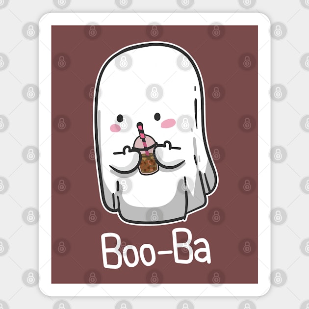Boo-Ba Magnet by ArtStopCreative